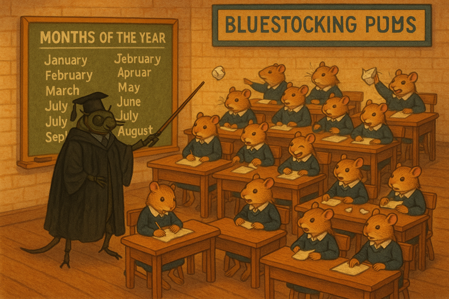 The Bluestocking Women’s Pub - The Return of Salad and the Lion