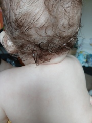 Baby curly hair help