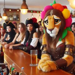 The Bluestocking Women's Pub, where brains can exist in a single state