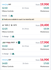 Trains in Italy - anyone any experience?