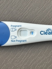 Inside clear blue digital