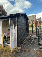 Should I claim off neighbour's insurance after a fire?