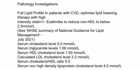 Help reading/explaining blood test results