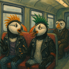 The Bluestocking Women's Pub, where brains can exist in a single state