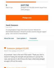 Rape Crisis Legal Case - Court Date!