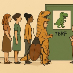 Petition for TERF only toilets.