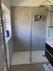 Walk in shower cubicle - any tips?