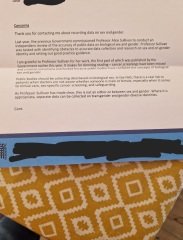 Urgent BH terfing- write to your MP TODAY 5th May on the Data Bill