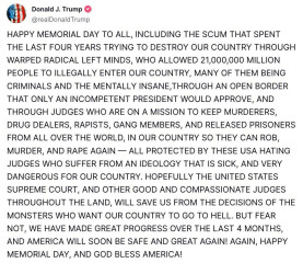 Idiotam habemus - Trumpum the Bigly XXX - Trump thread #143