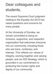 Dundee uni whistleblower