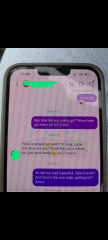 Are his messages to 'work friends' crossing a line or AIBU?