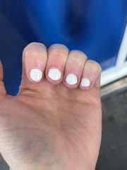 To be disappointed with this gel manicure?