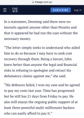 Moira Deeming - thread 4 - where we are thrilled