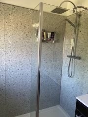 Walk in shower cubicle - any tips?