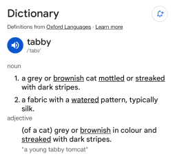 Libby, Tabby?