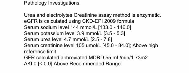 Help reading/explaining blood test results