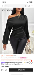 Evening dress for different sized body