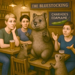 The Bluestocking Women’s Pub - The Return of Salad and the Lion