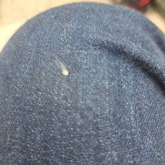 Thread on favourite jeans...... what to do?