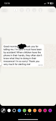 DD’s friend sent video of her grandma having a shower
