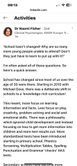 "School refusal" trend