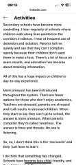"School refusal" trend