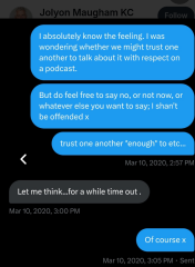 Mr Maugham shares his thoughts on feminism.