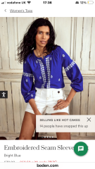 Some boho/embroidered/similar ish tops