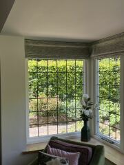 What would you put up here, curtains? Blinds?