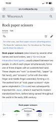 Rock, Paper, Scissors or Scissors, Paper, Stone?