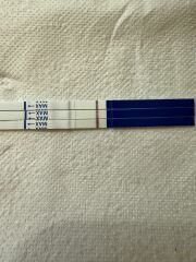 Vfp before bed last night. But 2 negatives this morning? So confused