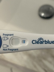 Inside clear blue digital