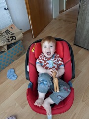 Toddler car seat for non-car owners?