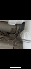 Slit in waste pipe - how?