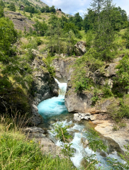 French Alps in Summer