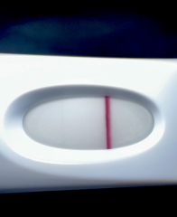 Indent line or start of a positive test