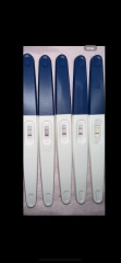 Pregnancy tests getting lighter at 5 weeks
