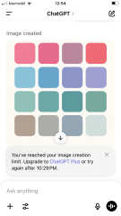 Chat GPT colour analysis