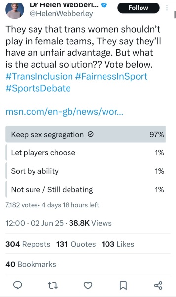 FA to ban men from womens football