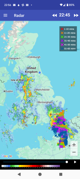 Is it raining where you are