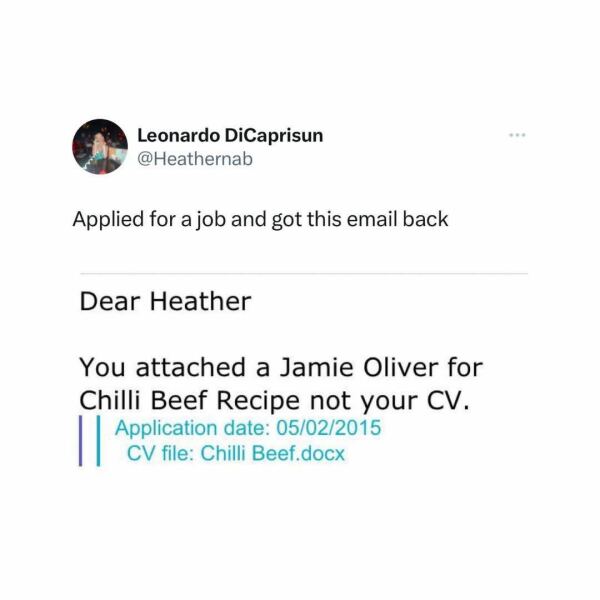 This made me howl laughing.  Anyone else heard a funny joke or seen a funny meme?