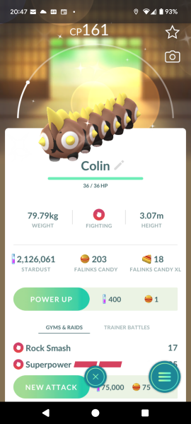 Routine Sparkles Pokémon Go 