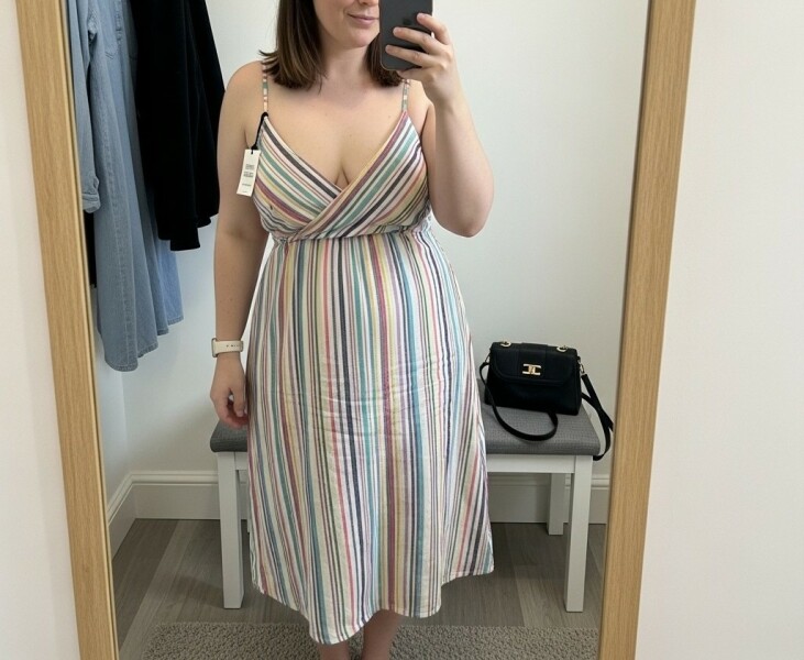 Help! Love this dress, but it's not fitting right on top!