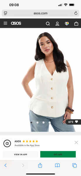 Do waistcoats suit apple shapes and where can I find them?