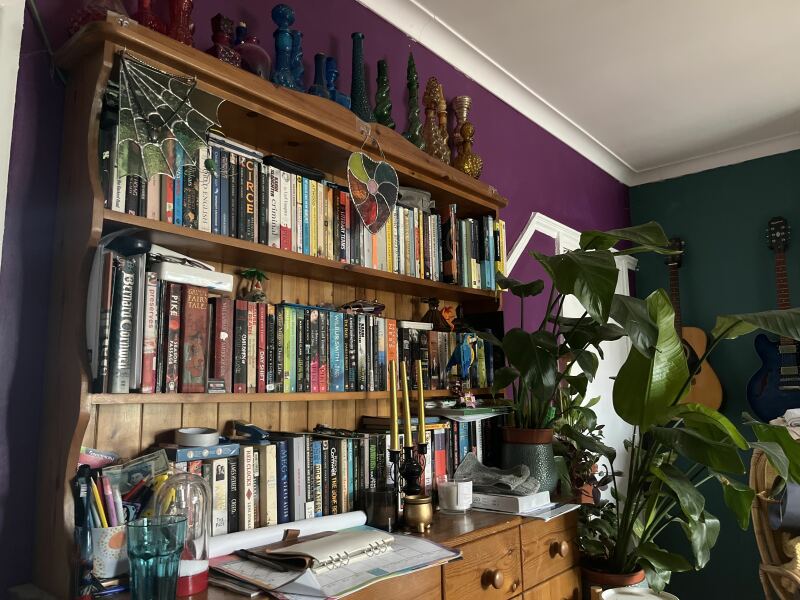 Do you have bookcases filled with books at home?