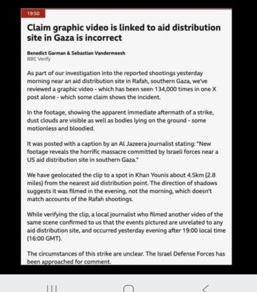 Trump attacks BBC over Gaza misreporting