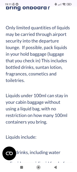 Help with Glasgow airport security
