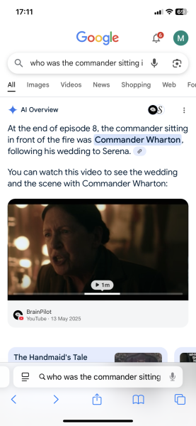 HANDMAIDS TALE S6 -ch 4 - sun 10pm - TV PACE. NO SPOILERS