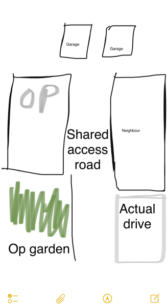 To think DS should park further away?
