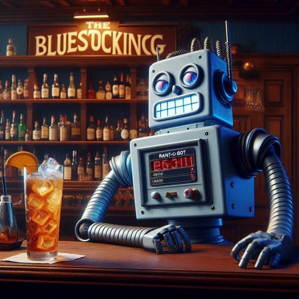 The Bluestocking - where the laugh emoji is sorely missed.